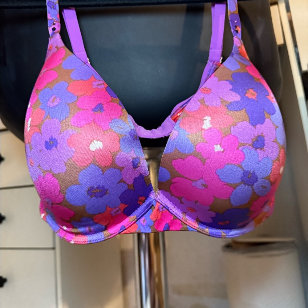 Floral Biofit Demi Uplift Bra